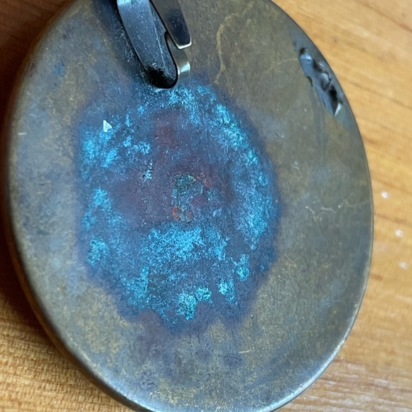 Weird Girl Necklace Jewelry Pendant 2 inches . Great condition! - Picture 3 of 3